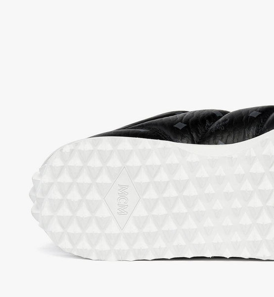 Diamante Sneakers in Quilted Monogram Leather image 4
