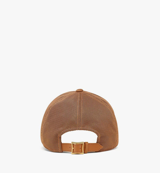 Diamond Cap in Cotton and Monogram Print Leather image 2