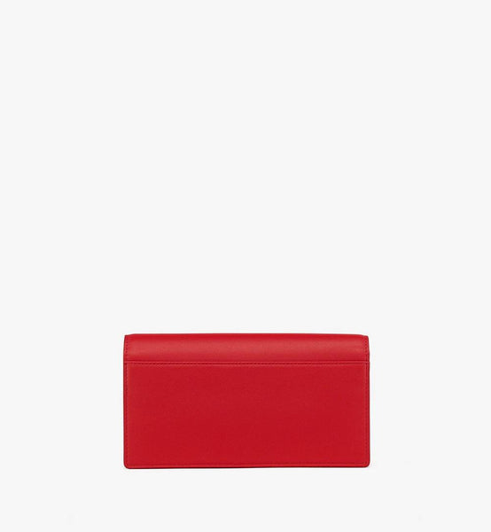 Diamond Chain Wallet in Calf Leather image 3