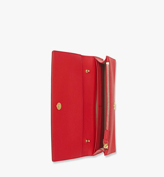 Diamond Chain Wallet in Calf Leather image 2
