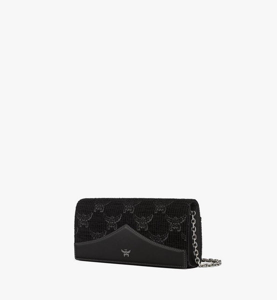 Diamond Clutch in Lauretos Lurex Jacquard image 2