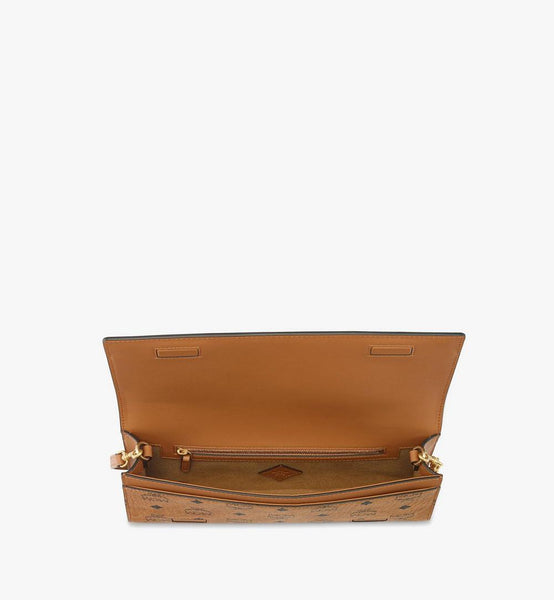 Diamond Clutch in Visetos Leather Mix image 3