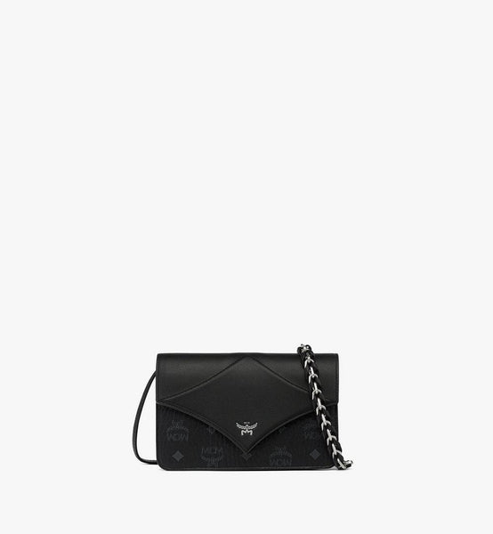 Diamond Shoulder Bag in Visetos Leather Mix image 1