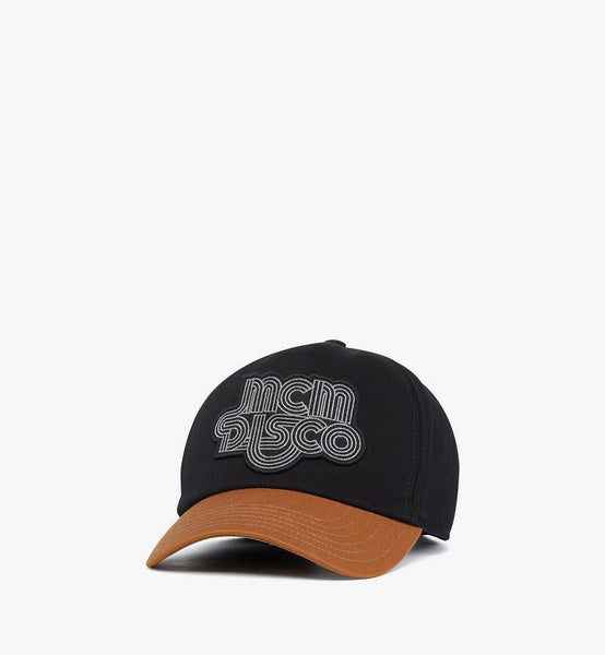 Disco Logo Embroidery Cap in Cotton Twill image 1
