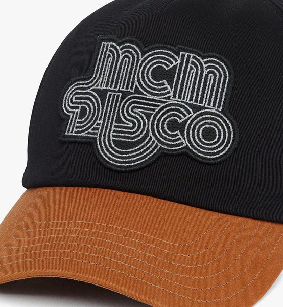Disco Logo Embroidery Cap in Cotton Twill image 3