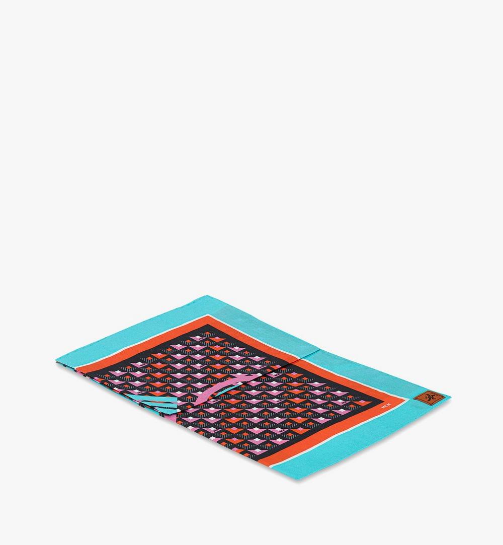 MEFGAMM03Q7001-Disco Monogram Scarf|Aw26 Sangria Sunset