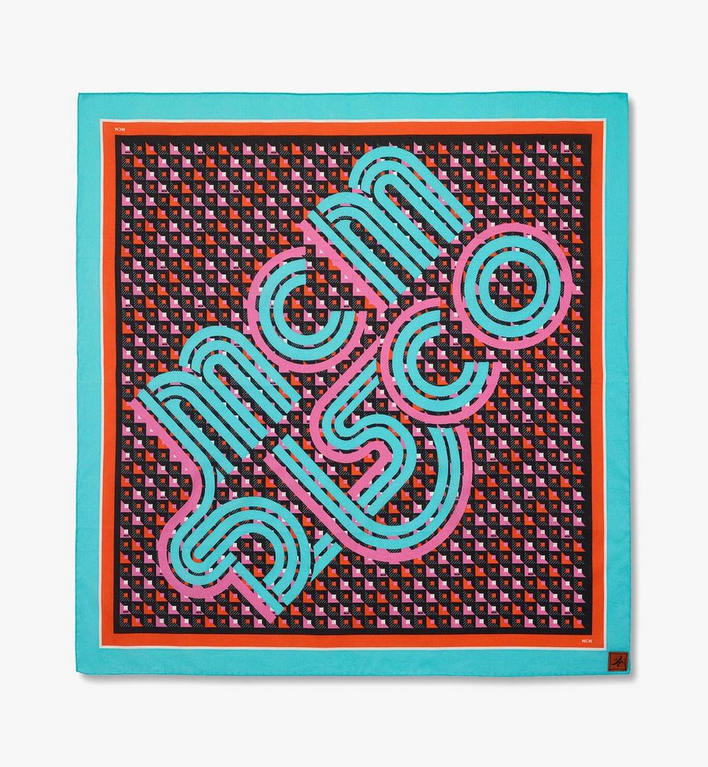 MEFGAMM03Q7001-Disco Monogram Scarf|Aw26 Sangria Sunset