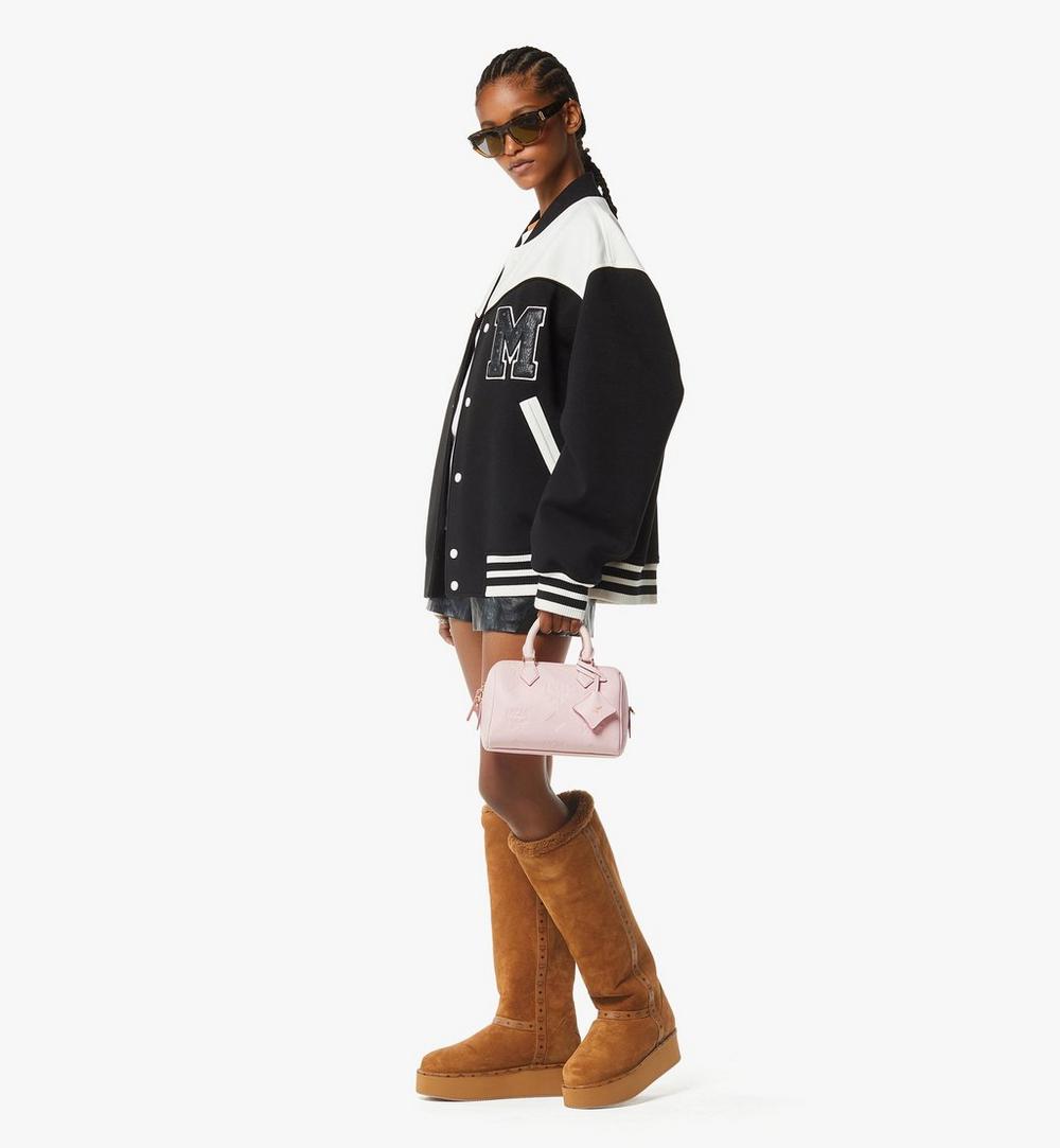 MWBGSEA03QA001-Ella Boston Bag in Maxi Monogram Leather|LOTUS