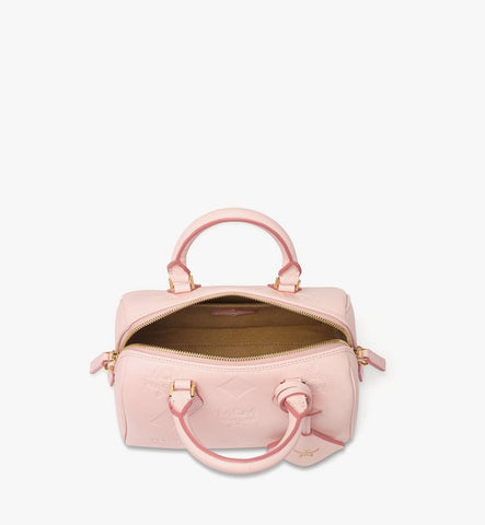 MWBGSEA03QA001-Ella Boston Bag in Maxi Monogram Leather|LOTUS