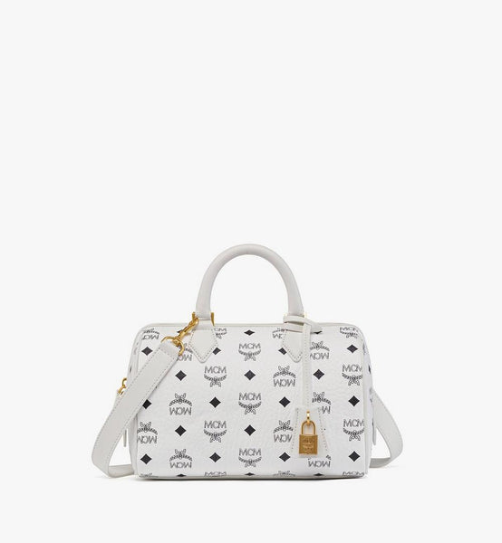 Ella Boston Bag in Visetos – - Main Image