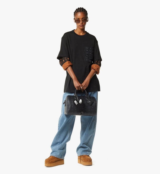 Ella Boston Bag in Visetos image 9