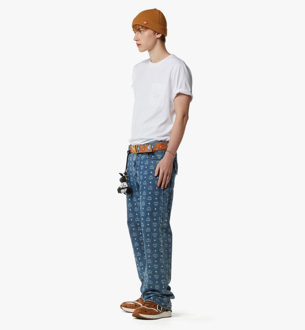 MHTESBC02WT00L-Essential Logo Pocket T-Shirt in Organic Cotton|White