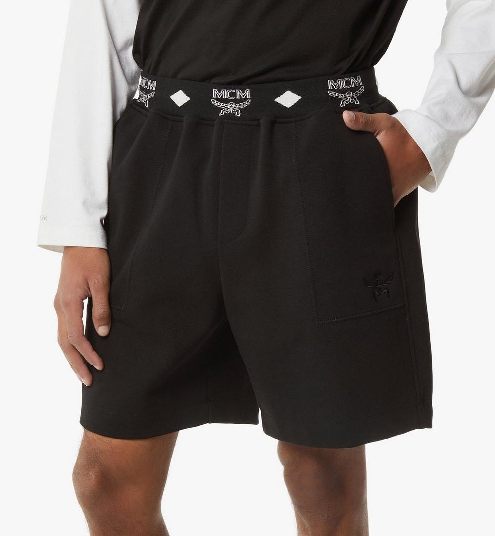 MHPGABC01BK00L-Essential Logo Ponte Shorts|Black
