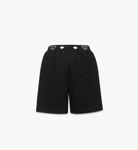 MHPGABC01BK00M-Essential Logo Ponte Shorts|Black