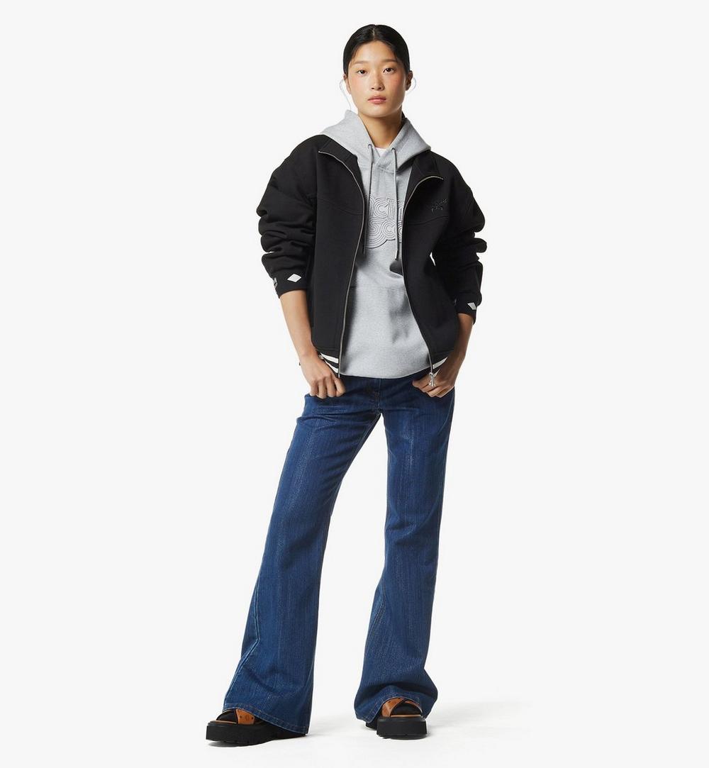 MHJGSBC01BK00L-Essential Logo Ponte Track Jacket|Black