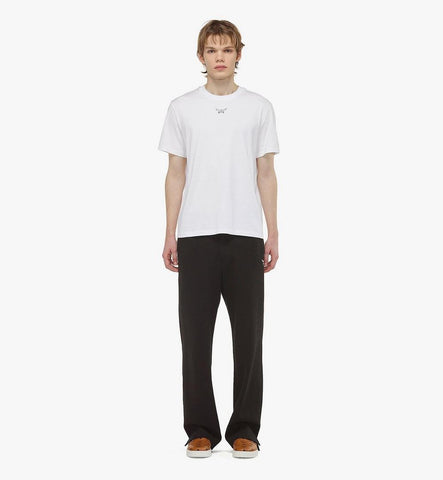 MHTESBC01WT0XL-Essential Logo Print T-Shirt in Organic Cotton|White