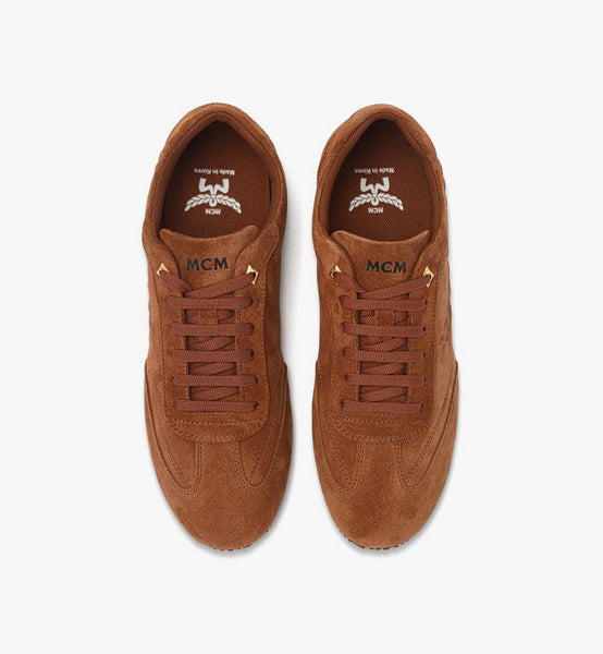 Federlite Lo Sneakers in Laurel Suede Leather image 3