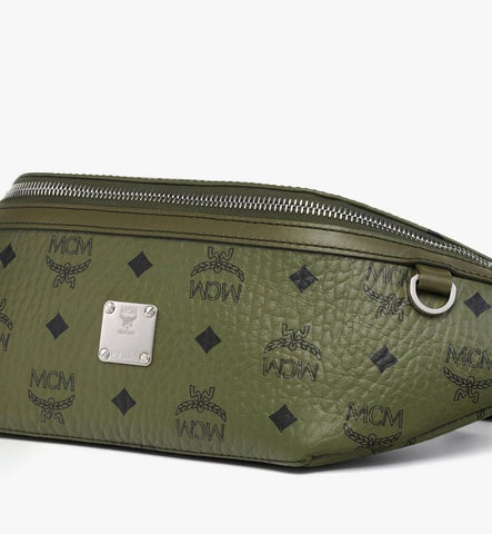 MMZGAFI01K8001-Fursten Belt Bag in Visetos|Khaki Moss
