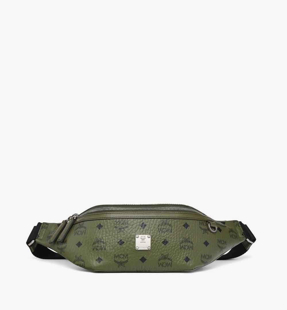 MMZGAFI01K8001-Fursten Belt Bag in Visetos|Khaki Moss