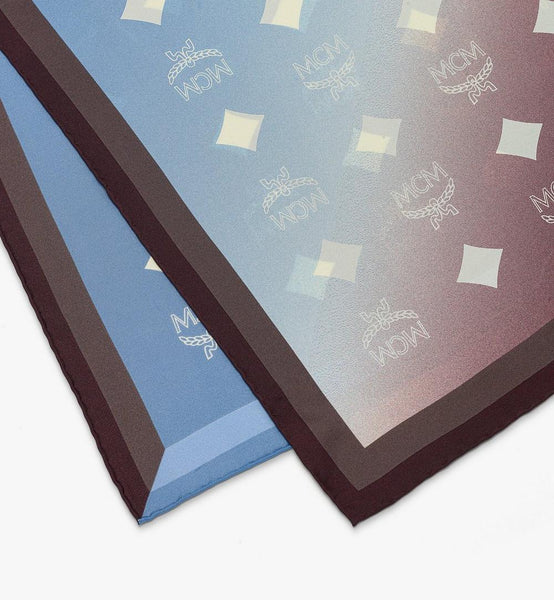 Gradation Monogram Scarf in Organic Silk image 3