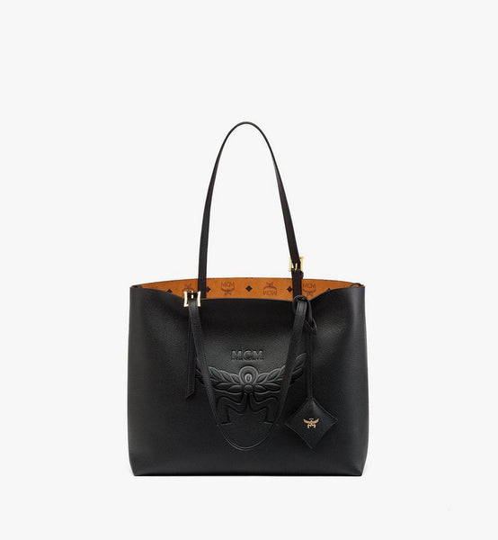 Himmel Shopper in Embossed Logo Leather image 1