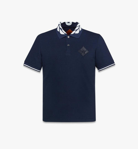 MHTFSMM17VD00L-Laurel Piqué Polo|Dark Navy