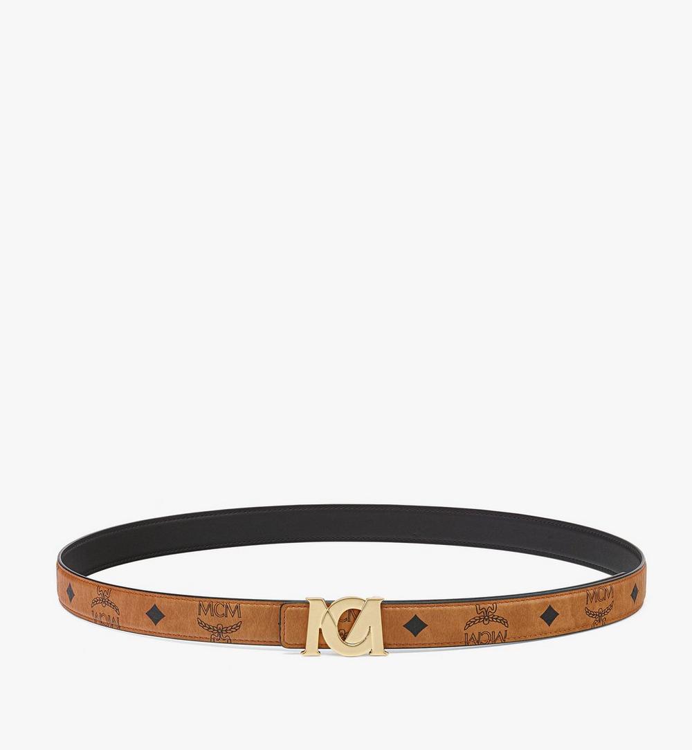 MYBFSUM01CO075- M-Art Belt 1” in Visetos|Cognac