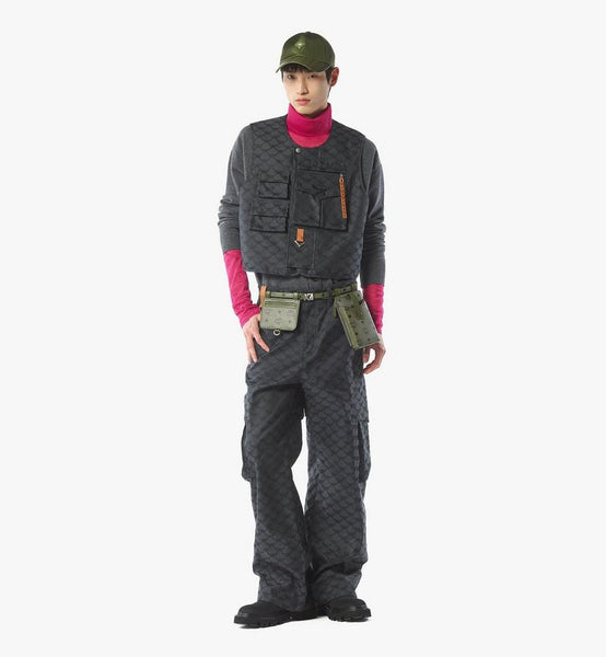 M-Art Pouch Belt in Visetos image 5