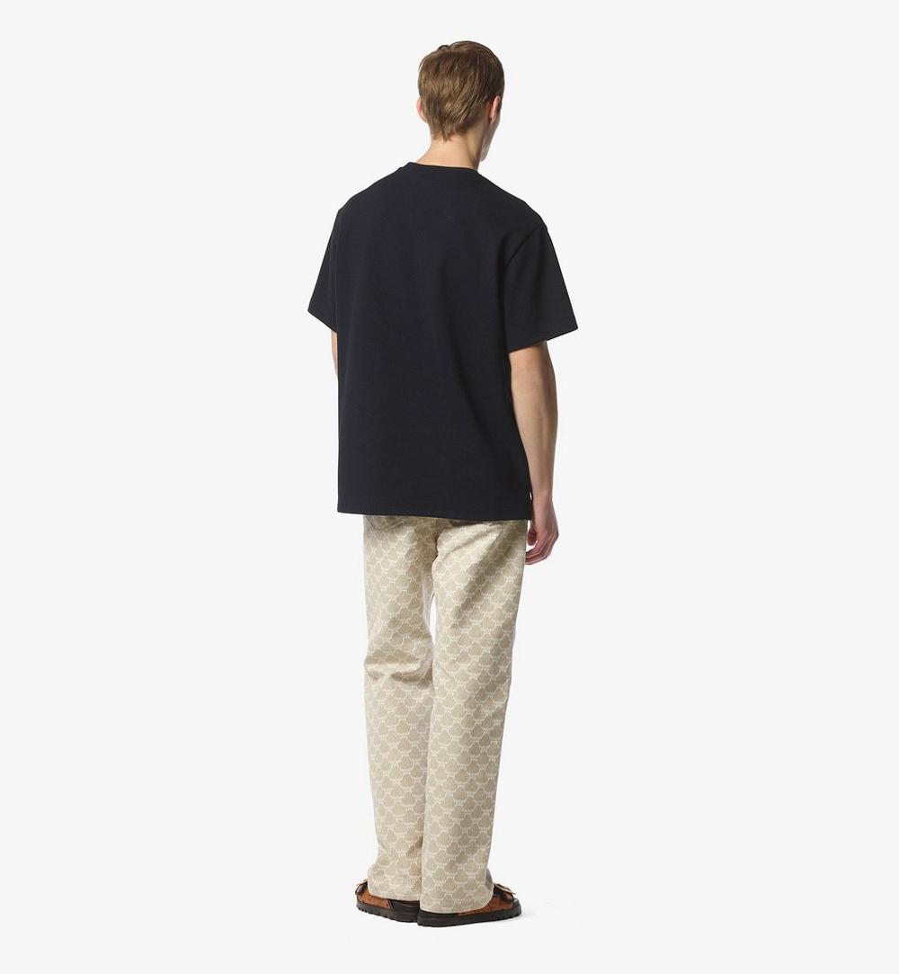 MHTESMM02VC2XL-M MCM COL BOUCLE T-SH, EXTRA EXTRA LARGE|Dark Navy