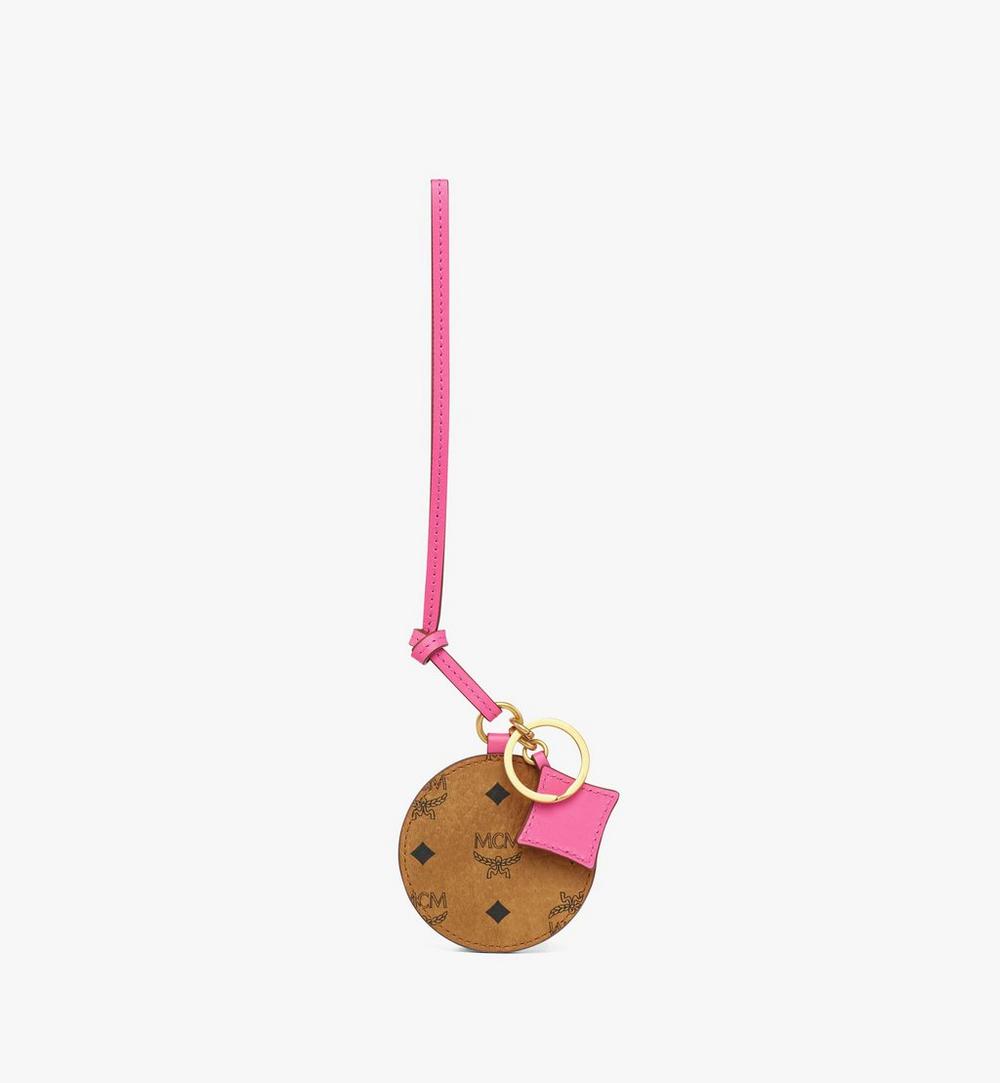 MXZGATA16Q7001-M50 Logo Charm in Visetos Leather Mix|Aw26 Sangria Sunset