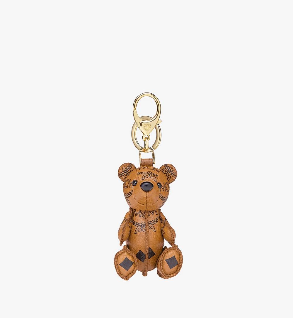 MXZAAXL01CO001-MCM Park Bear Charm|COGNAC