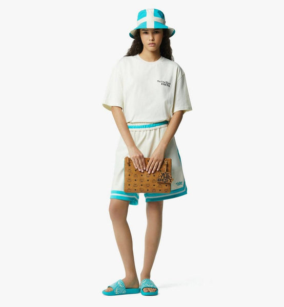 MCM x We The Best Crossbody Pouch in Visetos image 8