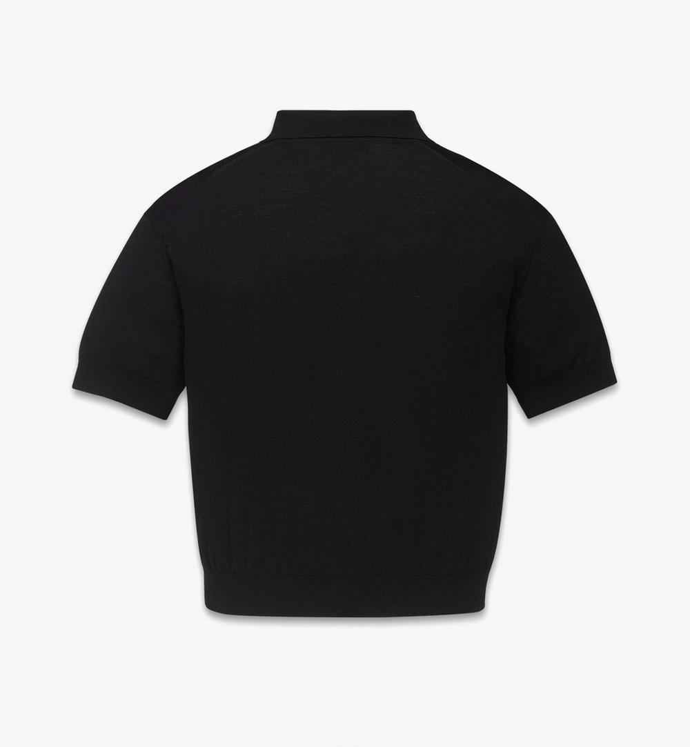 MHTGAMM05BK00M-MCM x We The Best Logo Embroidery Polo|Black