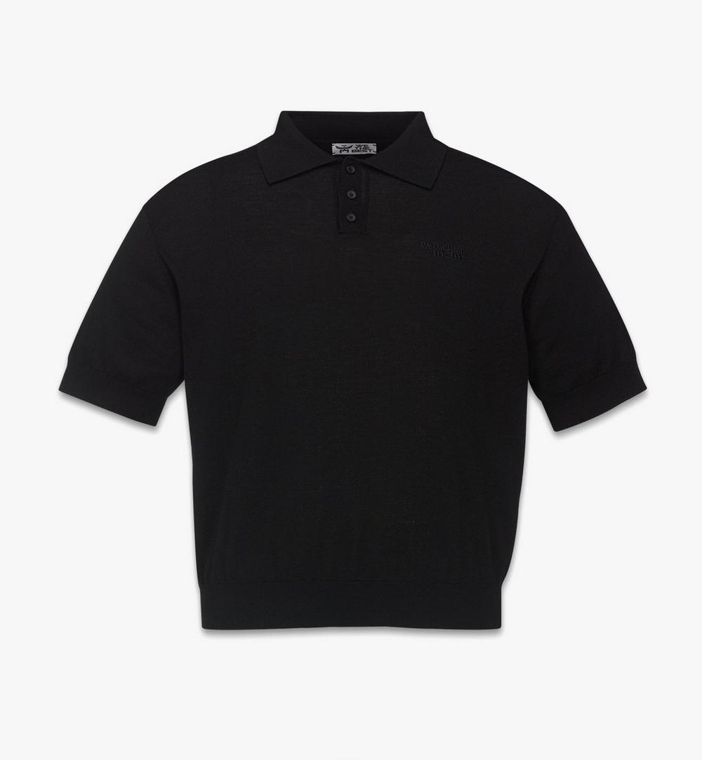 MHTGAMM05BK00L-MCM x We The Best Logo Embroidery Polo|Black