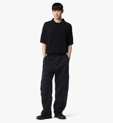 MHTGAMM05BK00S-MCM x We The Best Logo Embroidery Polo|Black