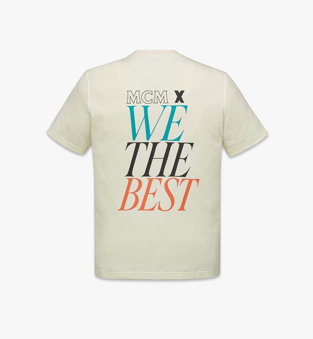 MHTGAMM09WO00M-MCM x We The Best Multicolor Logo T-Shirt|Off White