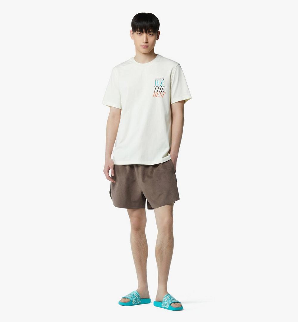 MHTGAMM09WO00S-MCM x We The Best Multicolor Logo T-Shirt|Off White