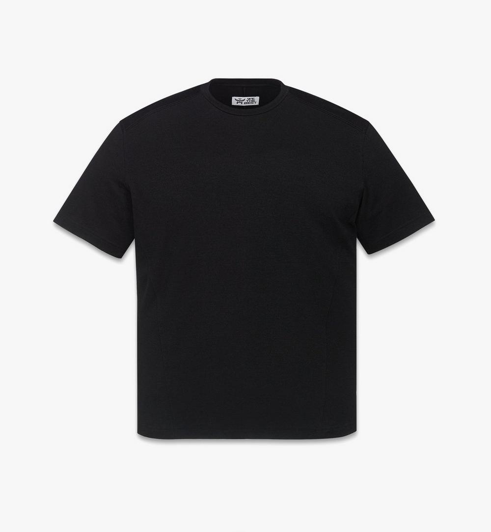MHTGAMM11BK00L-MCM x We The Best Wool Knit T-Shirt|Black