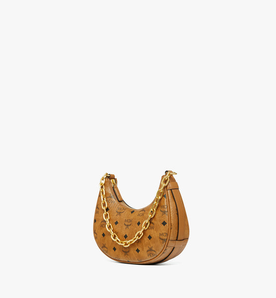 Aren Crescent Hobo Bag in Visetos image 2