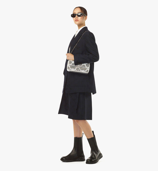 Himmel Shoulder Bag in Sequin Monogram Leather image 2