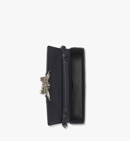Himmel Shoulder Bag in Sequin Monogram Leather image 4
