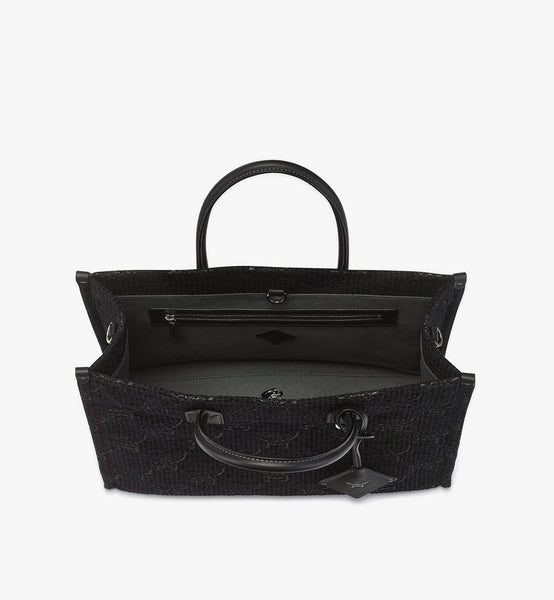 München Tote in Lauretos Lurex Jacquard image 3