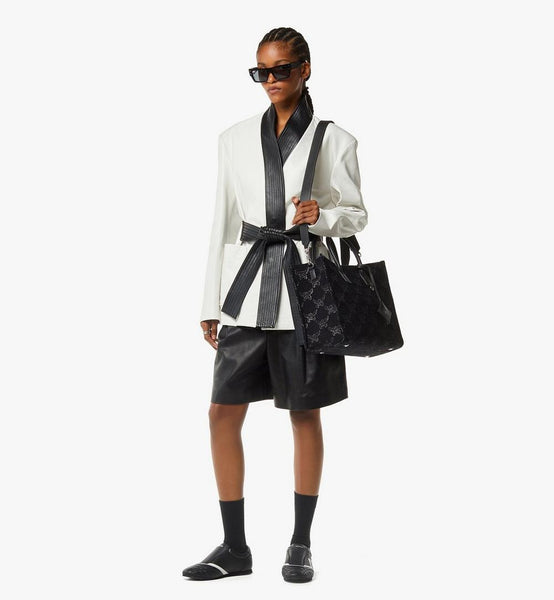 München Tote in Lauretos Lurex Jacquard image 7