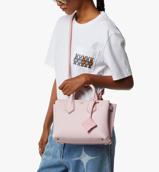 Milla Tote In Spanish Embossed Leather Small image 8