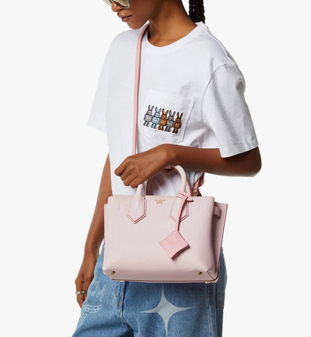 MWTGSMA02QA001-Milla Tote in Spanish Embossed Leather|LOTUS