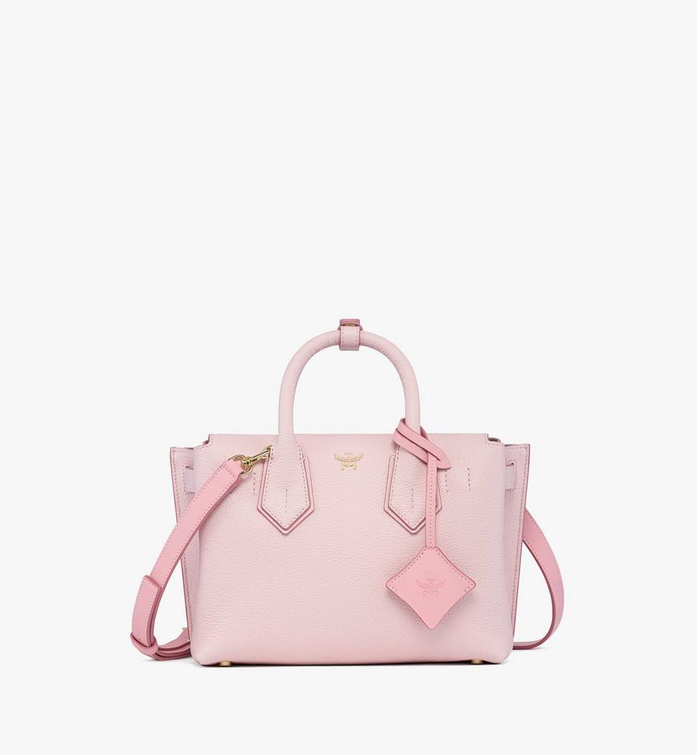 MWTGSMA02QA001-Milla Tote in Spanish Embossed Leather|LOTUS