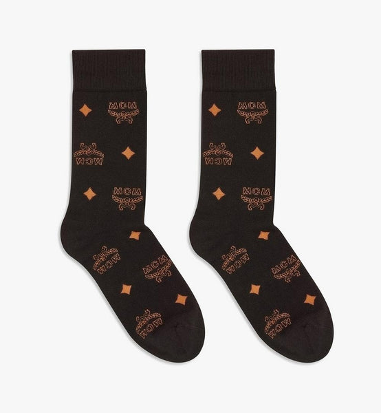 Monogram Knit Socks image 1