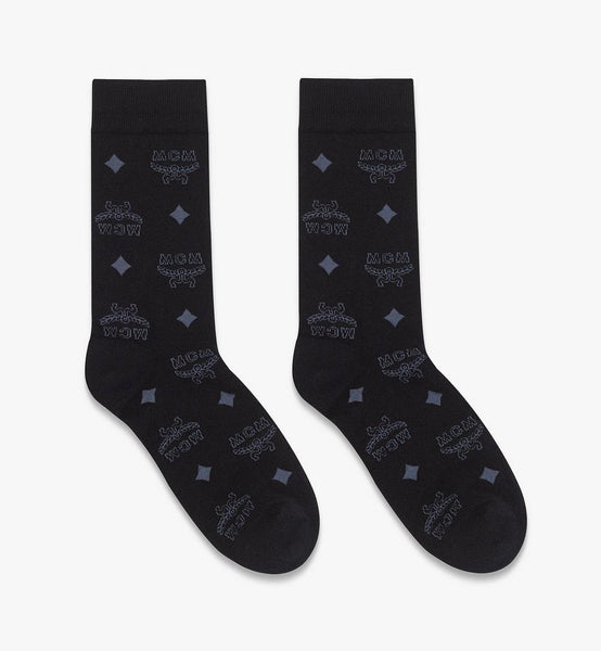 Monogram Knit Socks image 1