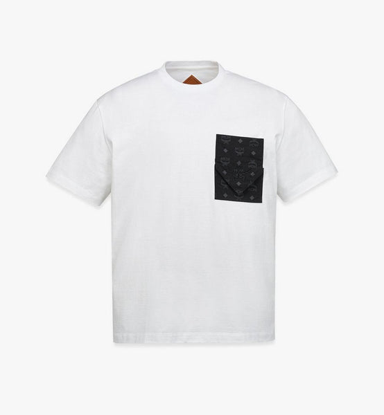 Monogram Patch Pocket T-Shirt in Organic Cotton image 1