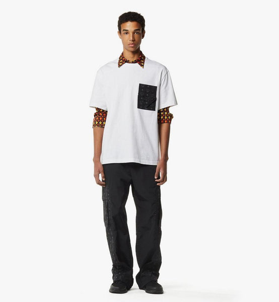 Monogram Patch Pocket T-Shirt in Organic Cotton image 3